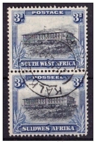 SÜDWESTAFRIKA Mi. Nr. 146/147 O Senkrechtes Paar (3-58) - South West Africa (1923-1990)