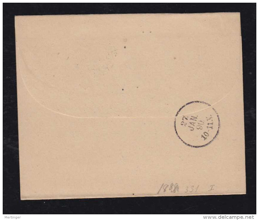 Brazil 1889 CT-04 Wrapper RIO DE JANEIRO To LEIPZIG Germany - Lettres & Documents