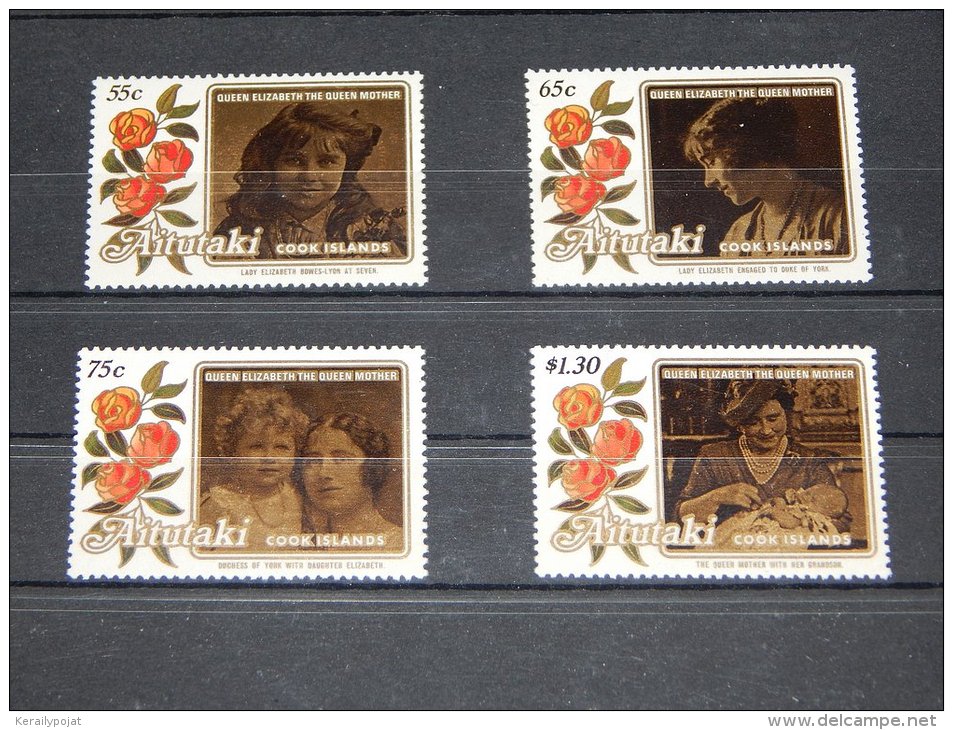 Aitutaki - 1985 Queen Mother MNH__(TH-1730) - Aitutaki