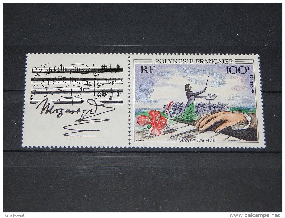 French Polynesia - 1991 Wolfgang Amadeus Mozart MNH__(TH-567) - Neufs