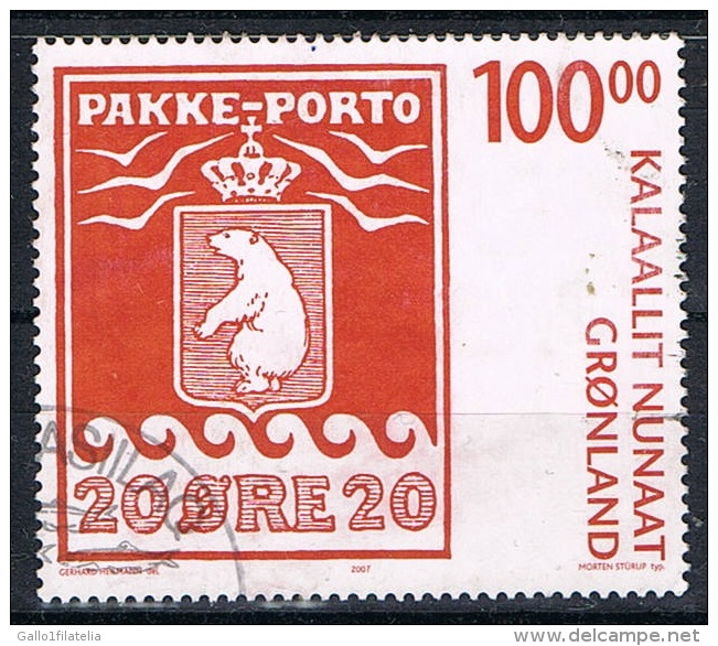 2007 - GROENLANDIA / GREENLAND - PORTO ALTO VALORE - USATO / USED. - Usati