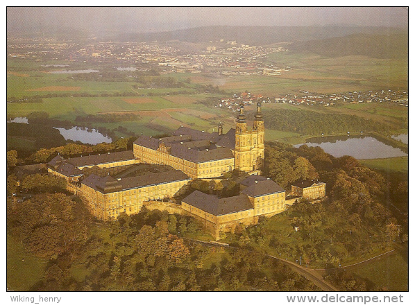 Bad Staffelstein - Kloster Banz Mit Lichtenfels Luftbild - Staffelstein