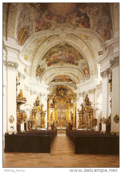 Bad Staffelstein - Schloß Banz  Inneres Der Klosterkirche 1 - Staffelstein