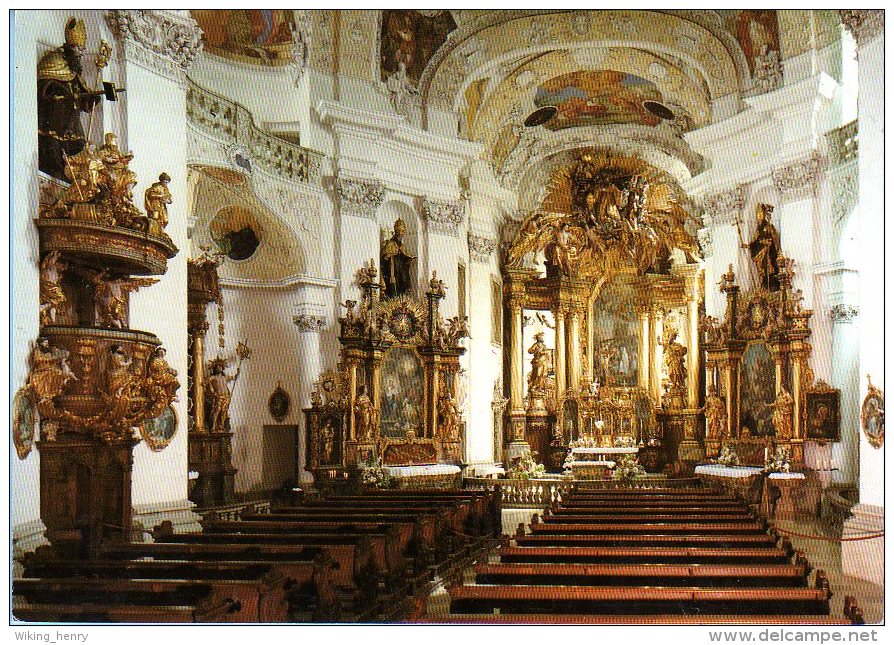 Bad Staffelstein - Schloß Banz  Inneres Der Klosterkirche 3 - Staffelstein