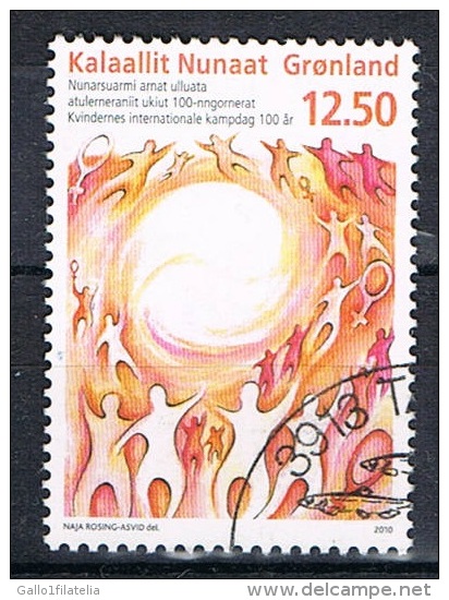 2010 - GROENLANDIA / GREENLAND - ANNO INTERNAZIONALE DELLE DONNE - USATO / USED. - Used Stamps