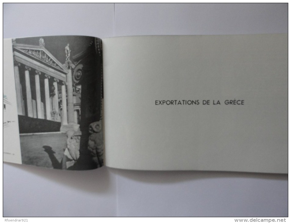 GRECE.Livret Ministère Du Commerce Athènes,1956 (V.14 Clichés) - Géographie