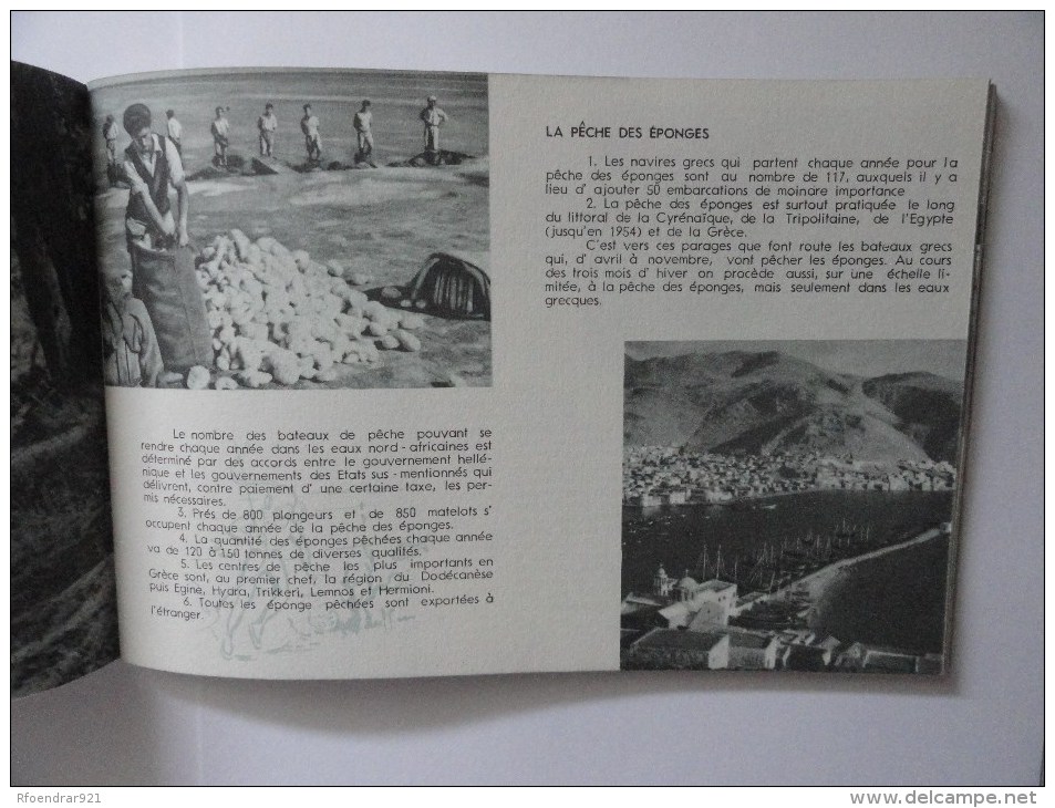 GRECE.Livret Ministère du Commerce Athènes,1956 (V.14 clichés)