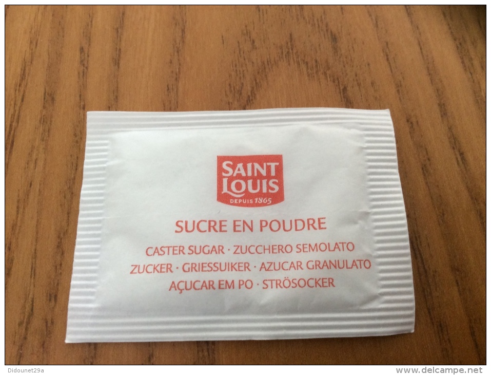 Sachet De Sucre *** "Quick" SAINT LOUIS Depuis 1865 - Suiker