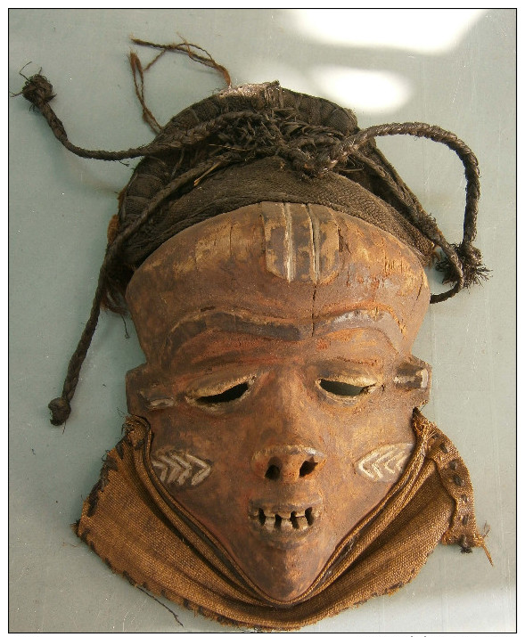 Masque Du Zaïre - Art Africain