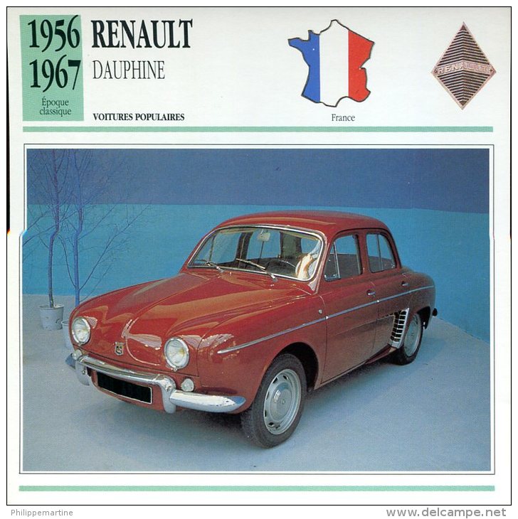 France 1956-67 - Renault Dauphine - Voitures