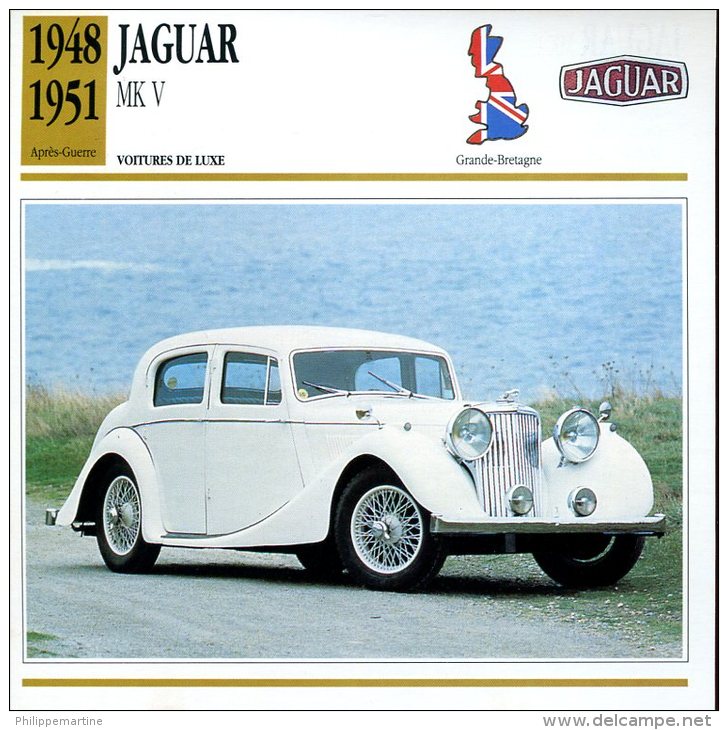 Grande Bretagne 1948-51 - Jaguar MK V - Automobili