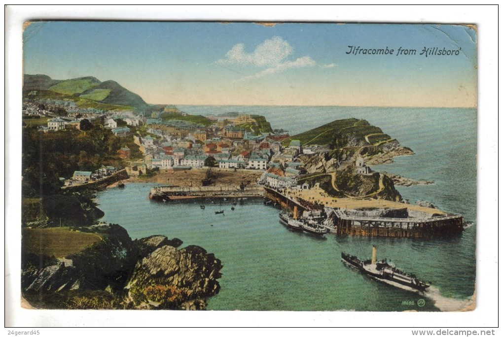 CPA ILFRACOMBE (Angleterre-Devon) - From Hillsbord - Ilfracombe