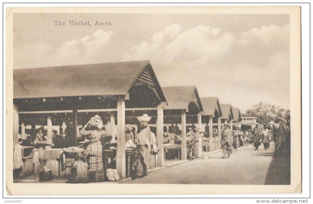 ACCRA (Ghana) Market Marché Animation - Ghana - Gold Coast