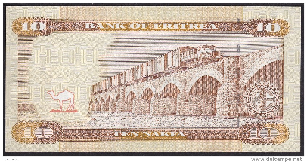 Eritrea 10 Nafka 2012 Pnew UNC - Erythrée