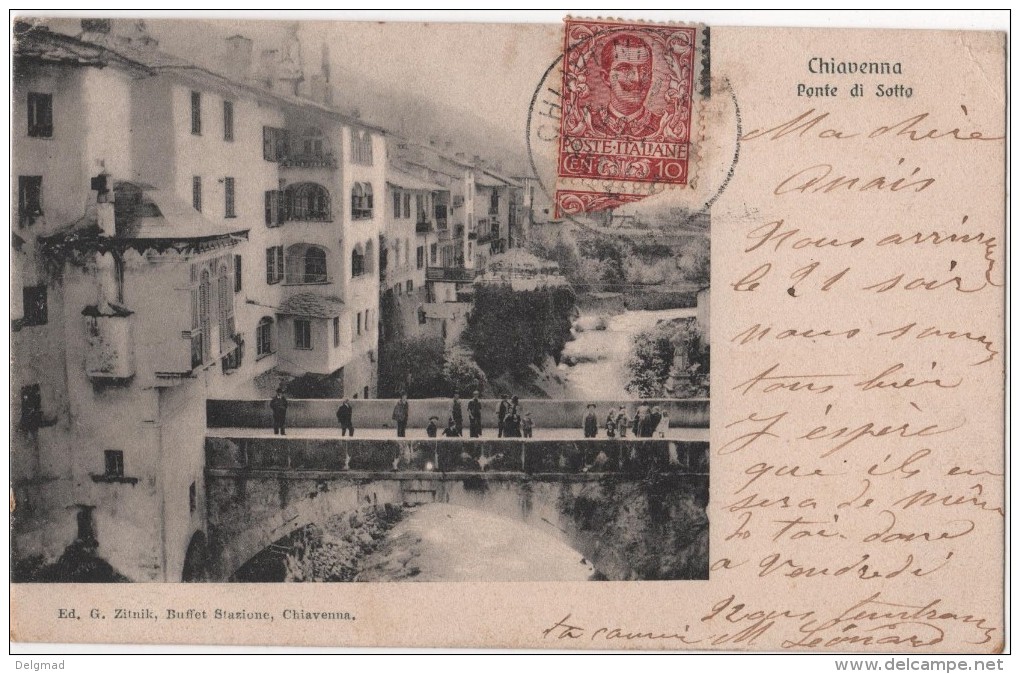 ITALIA CHIAVENNA - Ponte Di Sotto - Otros & Sin Clasificación