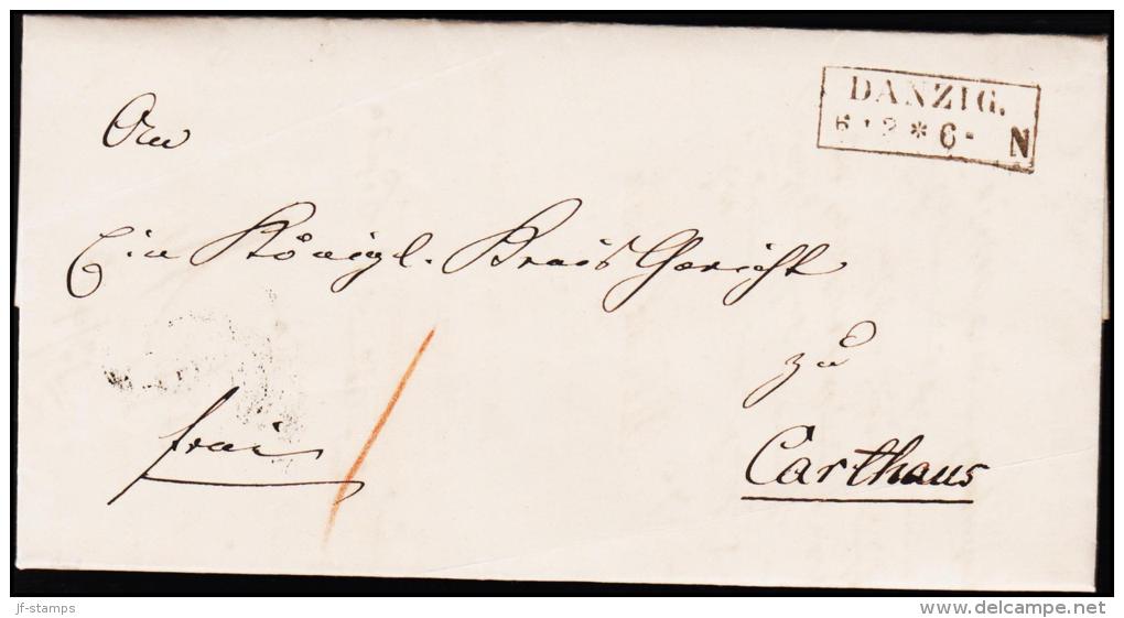 1853. DANZIG 8 3.  (Michel: ) - JF175547 - Lettres & Documents