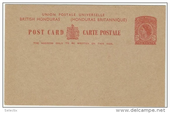 British Honduras 1952 Postal Stationery Correspondence Card - British Honduras (...-1970)