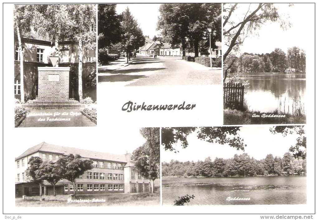 Deutschland - Birkenwerder - Pestalozzi Schule - Alte Ansichten - Birkenwerder