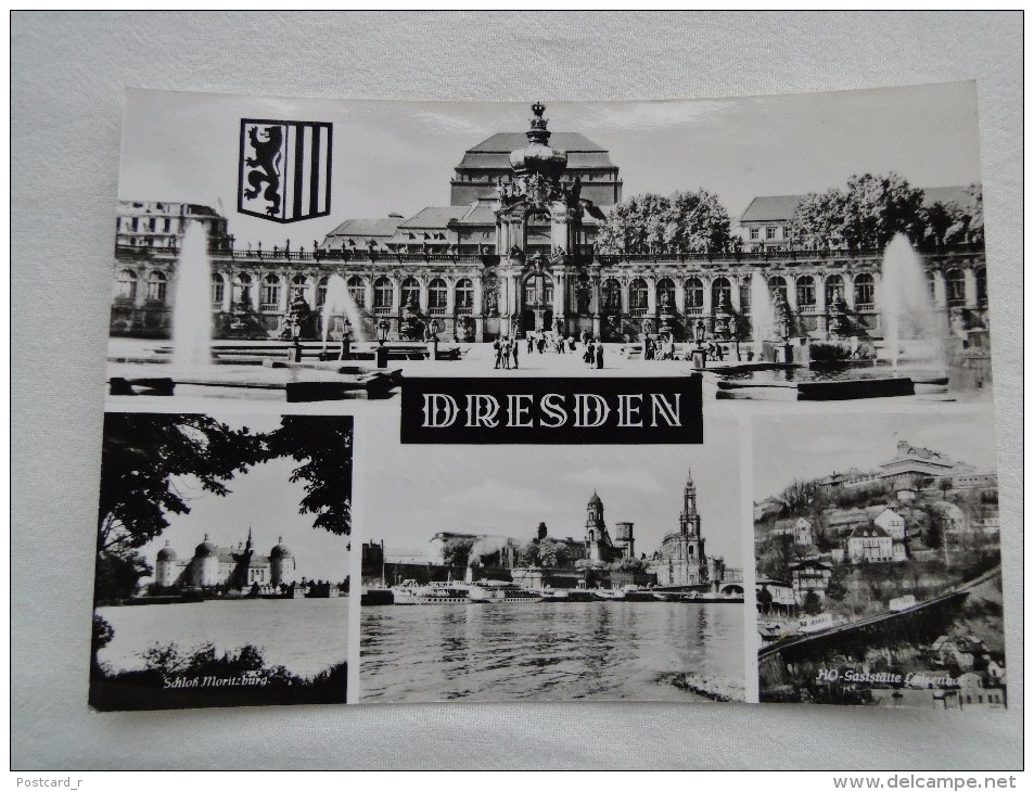 Germany Dresden  General View   Stamp 1968  A19 - Dresden