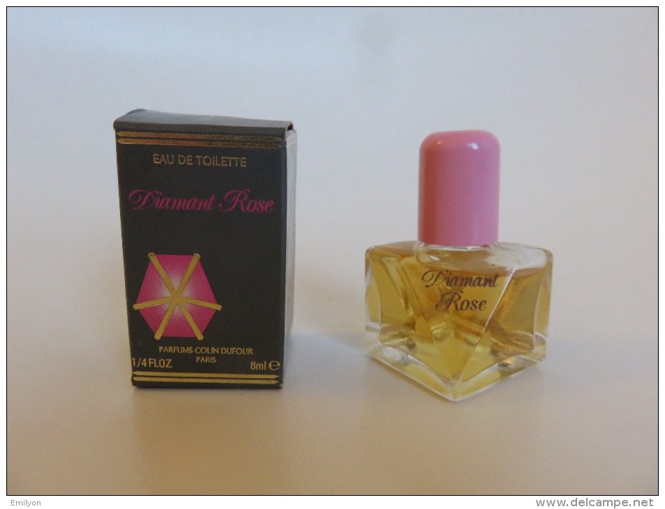 Diamant Rose - Parfums Colin Dufour - Miniatures Femmes (avec Boite)