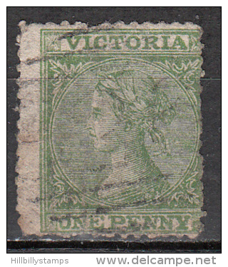 Victoria   Scott No.  81   Used    Year  1863   Wmk 139 - Gebraucht