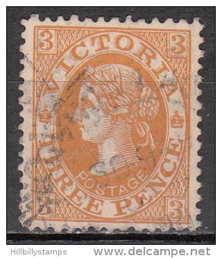 Victoria   Scott No.  114     Used    Year  1867 - Gebraucht