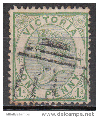 Victoria   Scott No.  132    Used    Year  1873 - Oblitérés