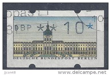 Germany (Berlin)  1987-91 ATM Marken  10pf  (o) Mi.1 - Máquinas Franqueo (EMA)