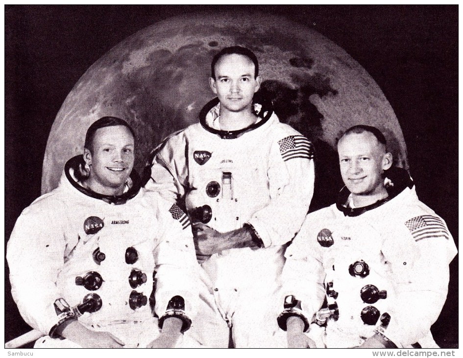 Erinnerungskarte 1. Ausstellung Von Mondgestein - 1. Bemannter Mondsatellit 24.12.1969 Gmünd - Armstrong Collins Aldrin - Sonstige & Ohne Zuordnung