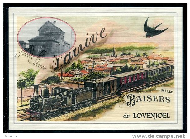 LOVENJOEL  .....train ... Souvenir  Creation Moderne Série Limitée Et Numerotée 1 à 10 ... N°2/10 - Bierbeek