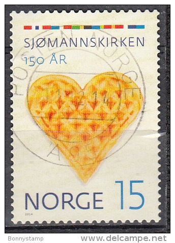 Norvegia, 2014 - 15k Norwegian Church Abroad - Nr.1729 Usato° - Used Stamps