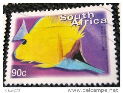 South Africa 2000 Forcipiger Flavissimus Fish 90c - Used - Used Stamps