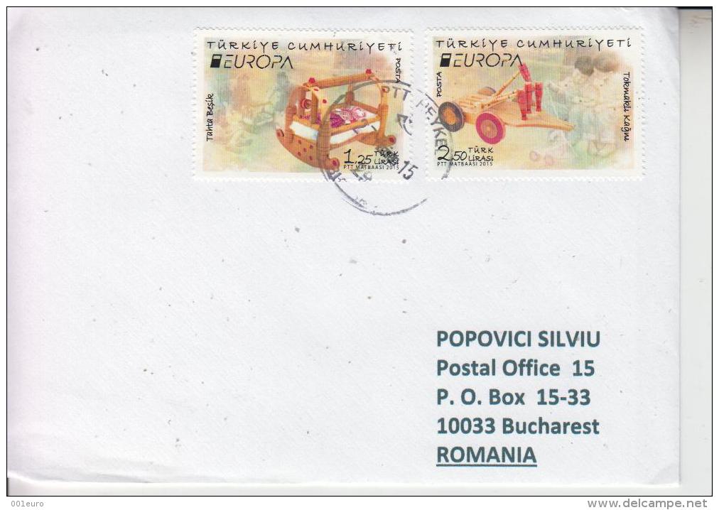 EUROPA CEPT : 3 Circulated Covers - Envoi Enregistre! Registered Shipping! - Collections