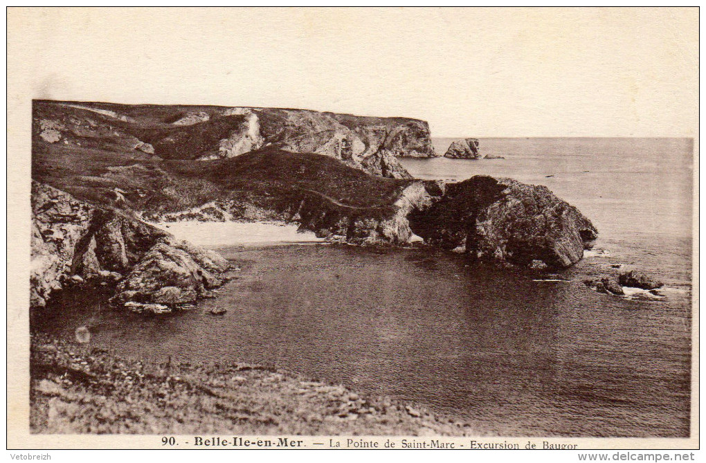 ROCHERS = ENSEMBLE DE 9 CARTES - Belle Ile En Mer