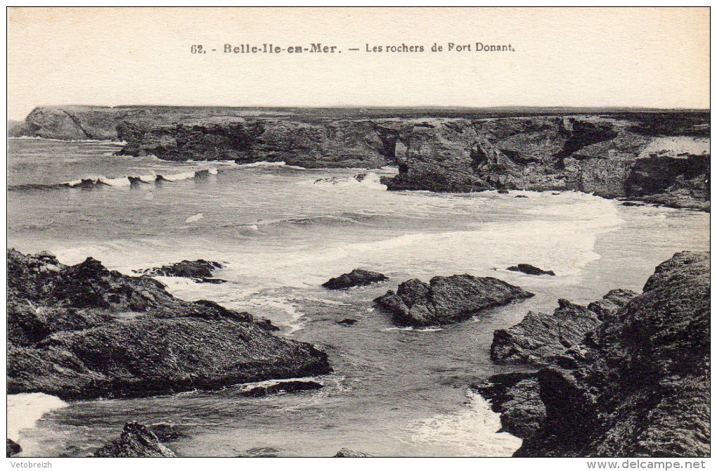 ROCHERS = ENSEMBLE DE 9 CARTES - Belle Ile En Mer