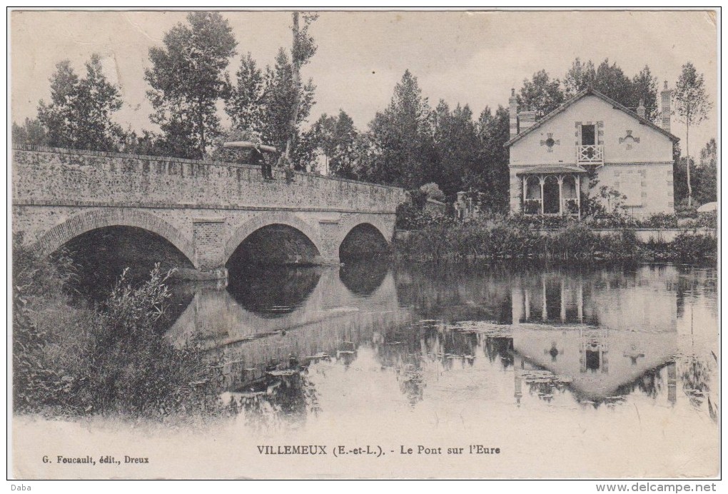 Villemeux. Le Pont Sur L'Eure. - Villemeux-sur-Eure