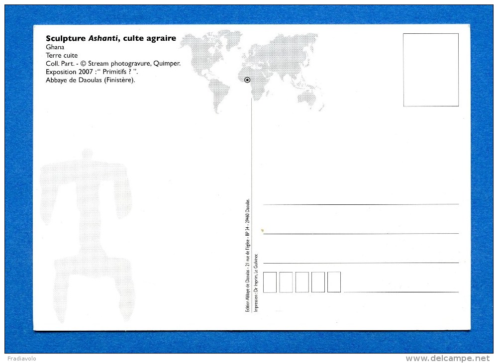 Ghana - Sculpture Ashanti - Culte Agraire - Terre Cuite - Ghana - Gold Coast