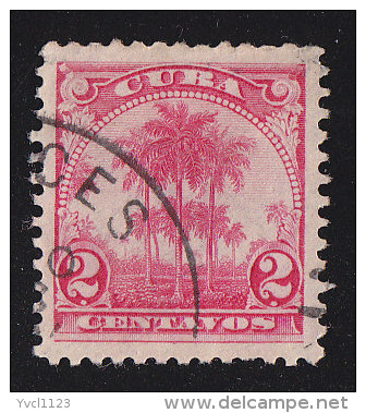 CUBA - Scott #228 Royal Palms (*) / Used Stamp - Cuba