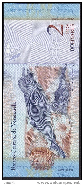 Venezuela 2 Bolivares 2007 P88a UNC - Venezuela