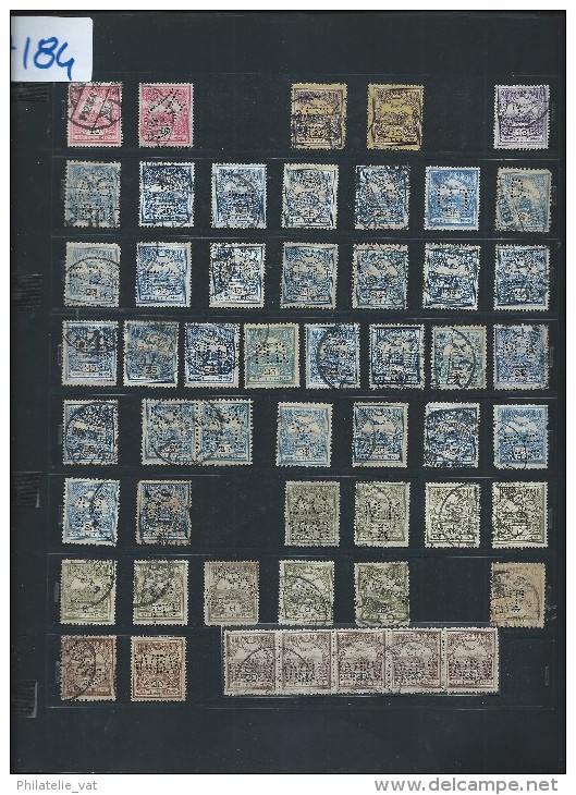 Perforés - Détaillons Importante Collection Du Monde - A Bien étudier - Pour Spécialistes - Lot 7184 - Autres & Non Classés