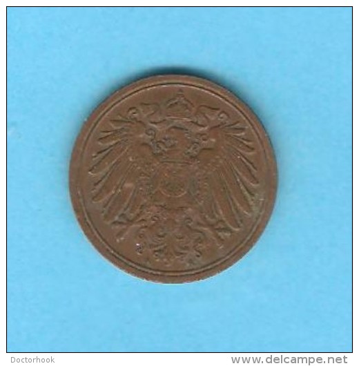 GERMANY   1 PFENNIG  1890 A  (KM # 10) - 1 Pfennig
