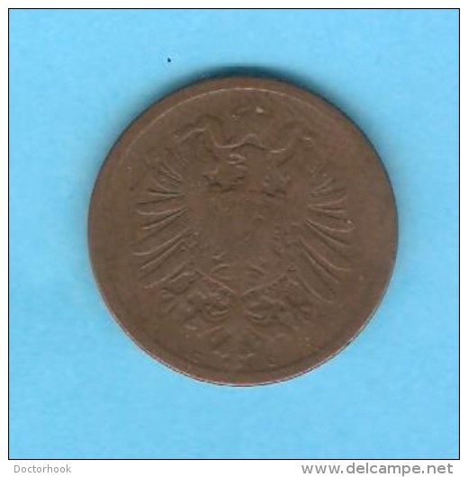 GERMANY   2 PFENNIG  1874 C  (KM # 2) - 2 Pfennig