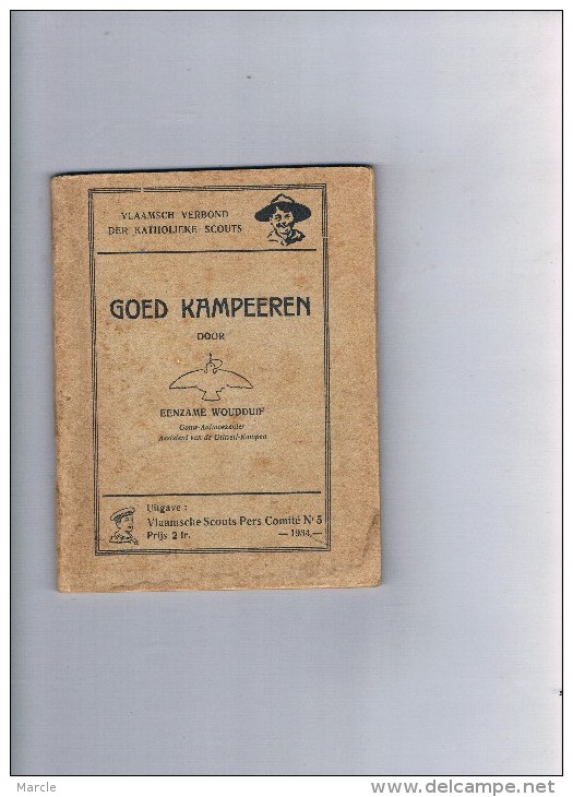 Scouts Goed Kamperen 1934 - Oud