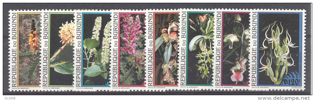 Burundi COB 1059/66 Flowers-Bloemen-Fleurs 1995 MNH - Nuovi