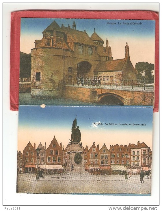 BRUGES - BRUGGE  Pochette 12 Vues Colorisées - Brugge