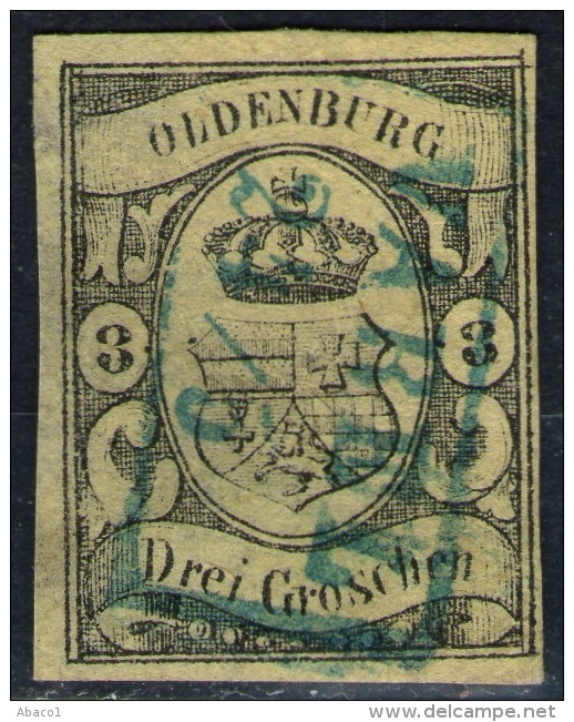 Varel 24/5 Auf 3 Groschen Gelb - Oldenburg Nr. 8 - Pracht - Oldenbourg