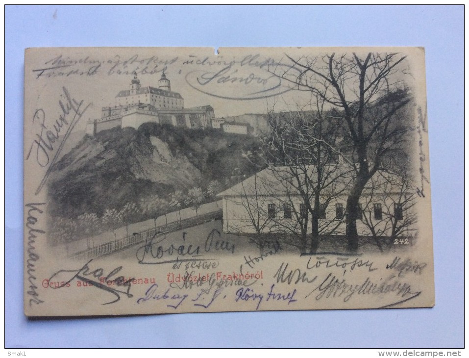 AK    FRAKNO  Fraknó    Forchtenstein    Fortnava   1900 - Forchenstein