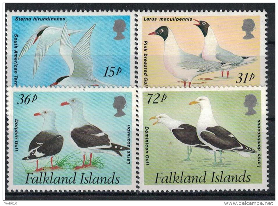 Falkland Islands. Gulls And Terns. 1993. MNH Set. SCV = 8.50 - Albatrosse & Sturmvögel