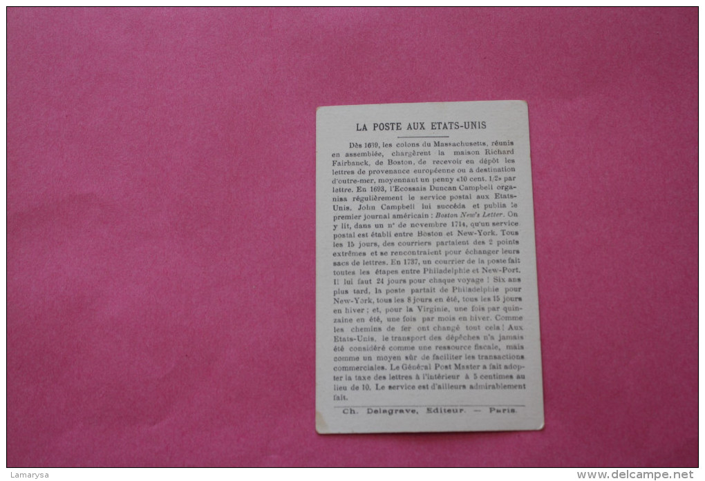 USA UNITED STATES AMERICA>EL CORREO-POST OFFICE-DIE POST-DOAR-LA POSTE,FACTEUR,COURRIER,MAIL IN WORLD/MONDE CHROMO/IMAGE - Sonstige & Ohne Zuordnung