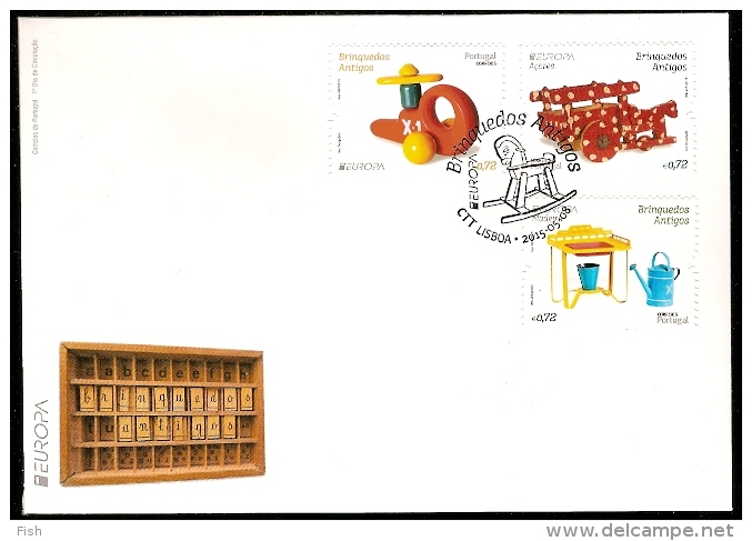 Portugal & FDC Europa, Brinquedos Antigos 2015 - 2015